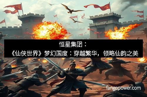 恒星集团：《仙侠世界》梦幻国度：穿越繁华，领略仙韵之美
